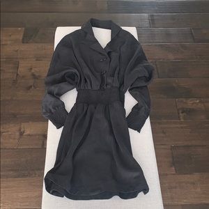 100% silk dress